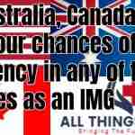 residency in Canada Australia and USA