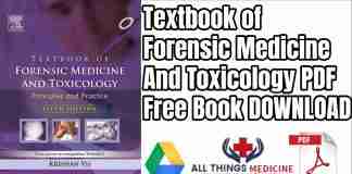 textbook of forensic medicine and toxicology