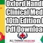 Oxford Handbook of clinical medicine 10th edition