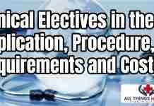 clinical electives in the US
