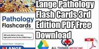 Lange Pathology flash cards pdf