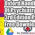 Oxford Handbook of Psychiatry PDF