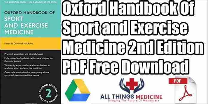 Oxford Handbook of Sport and Exercise Medicine PDF
