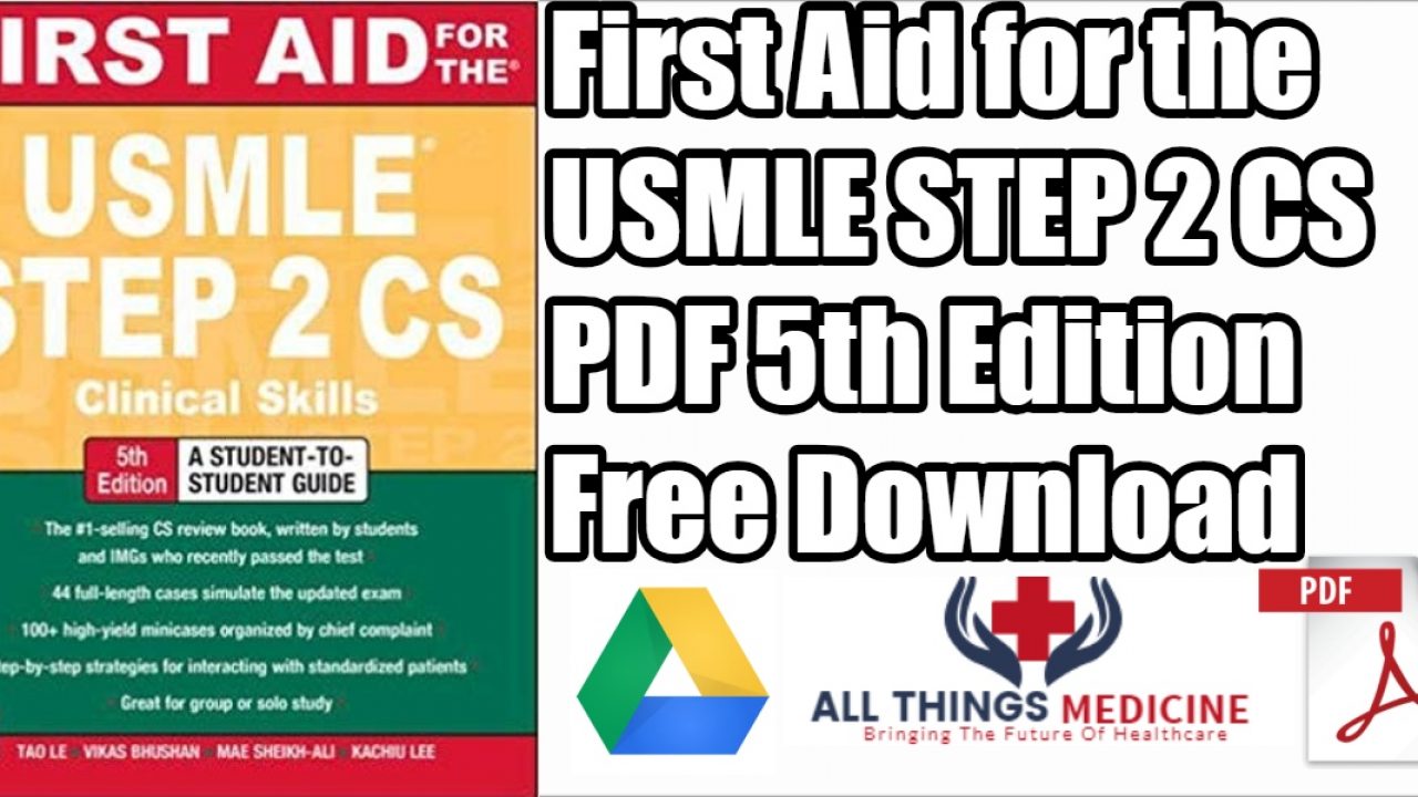 first aid usmle step 2 pdf