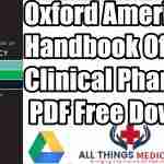 oxford american handbook of clinical pharmacy pdf