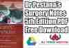 dr.-pestana's-surgery-notes-5th-edition-pdf