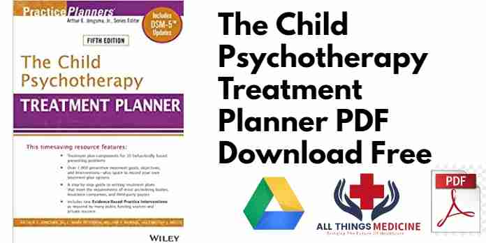 The Child Psychotherapy Treatment Planner PDF
