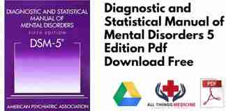 Diagnostic and Statistical Manual of Mental Disorders 5 Edition PDF