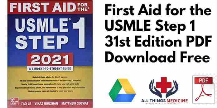 First Aid for the USMLE Step 1 2021 PDF