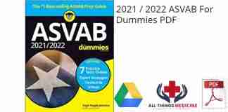 2021 / 2022 ASVAB For Dummies PDF