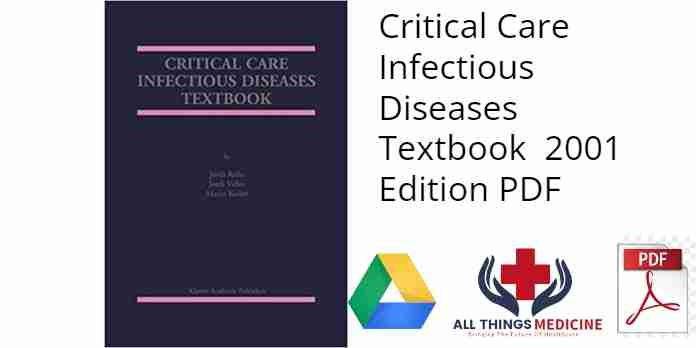Critical Care Infectious Diseases Textbook 2001 Edition PDF