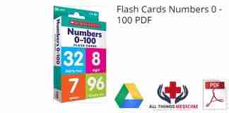 Flash Cards Numbers 0 - 100 PDF