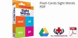 Flash Cards Sight Words PDF