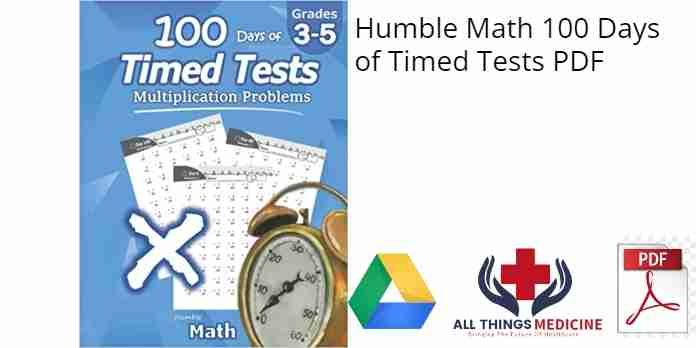 Humble Math 100 Days of Timed Tests PDF