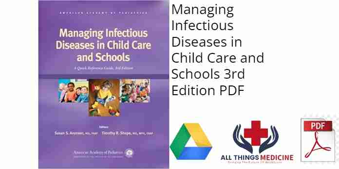 Managing Infectious Diseases in Child Care and Schools 3rd Edition PDF
