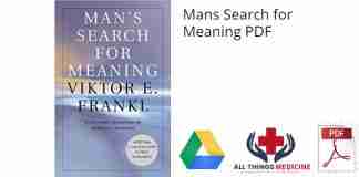 Mans Search for Meaning PDF