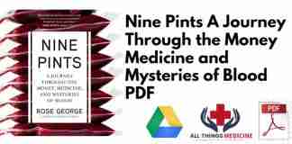 Nine Pints A Journey Through the Money Medicine and Mysteries of Blood PDF
