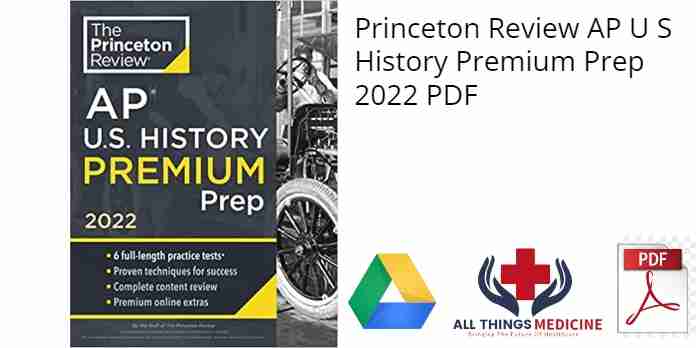 Princeton Review AP U S History Premium Prep 2022 PDF