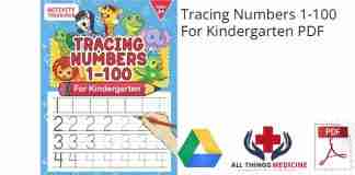 Tracing Numbers 1-100 For Kindergarten PDF