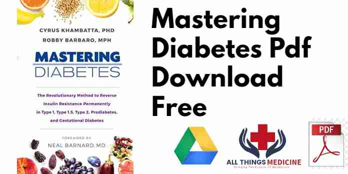 Mastering Diabetes Pdf