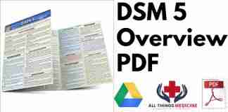 DSM 5 Overview PDF