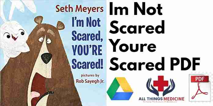 Im Not Scared Youre Scared PDF