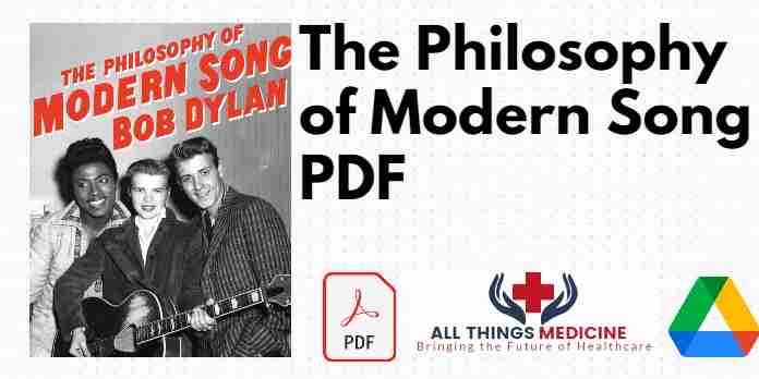 The Philosophy of Modern Song PDF