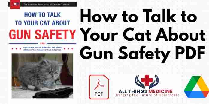 How to Talk to Your Cat About Gun Safety PDF