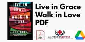 Live in Grace Walk in Love PDF