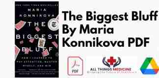 The Biggest Bluff By Maria Konnikova PDF