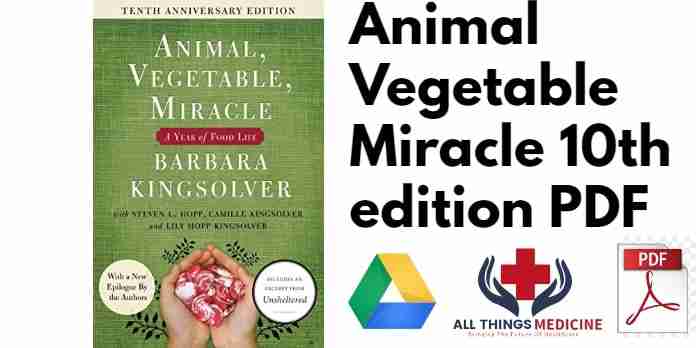 Animal Vegetable Miracle 10th edition PDF