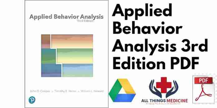 Applied Behavior Analysis 3rd Edition PDF