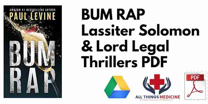 BUM RAP Lassiter Solomon & Lord Legal Thrillers PDF