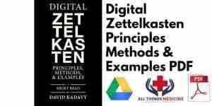 Digital Zettelkasten Principles Methods & Examples PDF