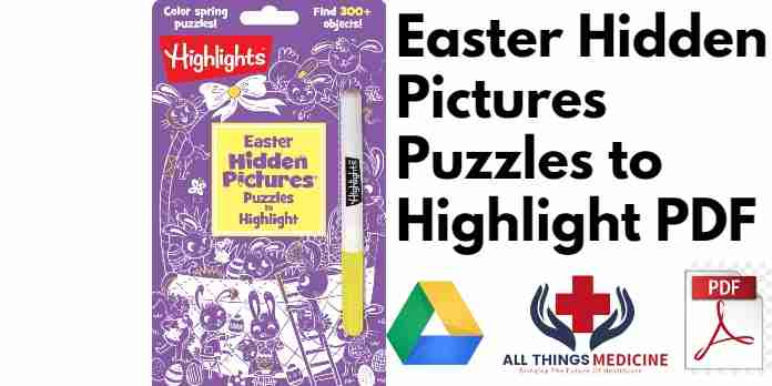 Easter Hidden Pictures Puzzles to Highlight PDF