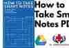 How to Take Smart Notes PDF