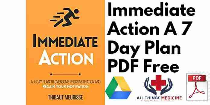 Immediate Action A 7 Day Plan PDF Free