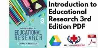 Introduction to Educational Research 3rd Edition PDF