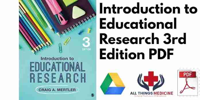 Introduction to Educational Research 3rd Edition PDF