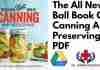The All New Ball Book Of Canning And Preserving PDF
