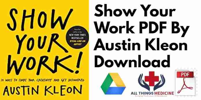 Show Your Work PDF