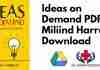 Ideas on Demand PDF By Miliind Harrdas
