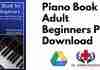 Piano Book for Adult Beginners PDF