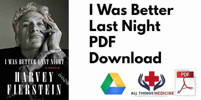 I Was Better Last Night PDF