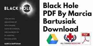 Black Hole PDF By Marcia Bartusiak