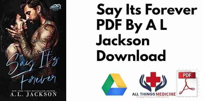 Say Its Forever PDF By A L Jackson
