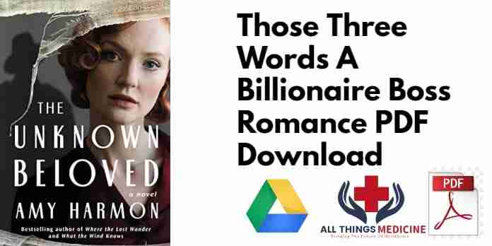 Those Three Words A Billionaire Boss Romance PDF