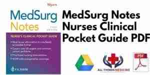 MedSurg Notes Nurses Clinical Pocket Guide PDF