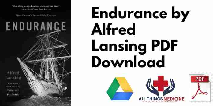 Endurance by Alfred Lansing PDF