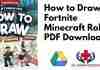 How to Draw Fortnite Minecraft Roblox PDF